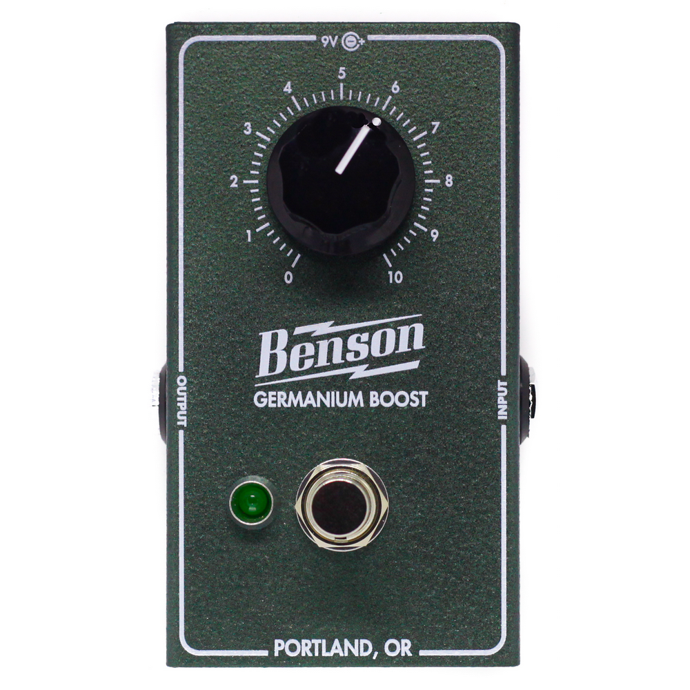Benson Amps Germanium Boost Effect Pedal