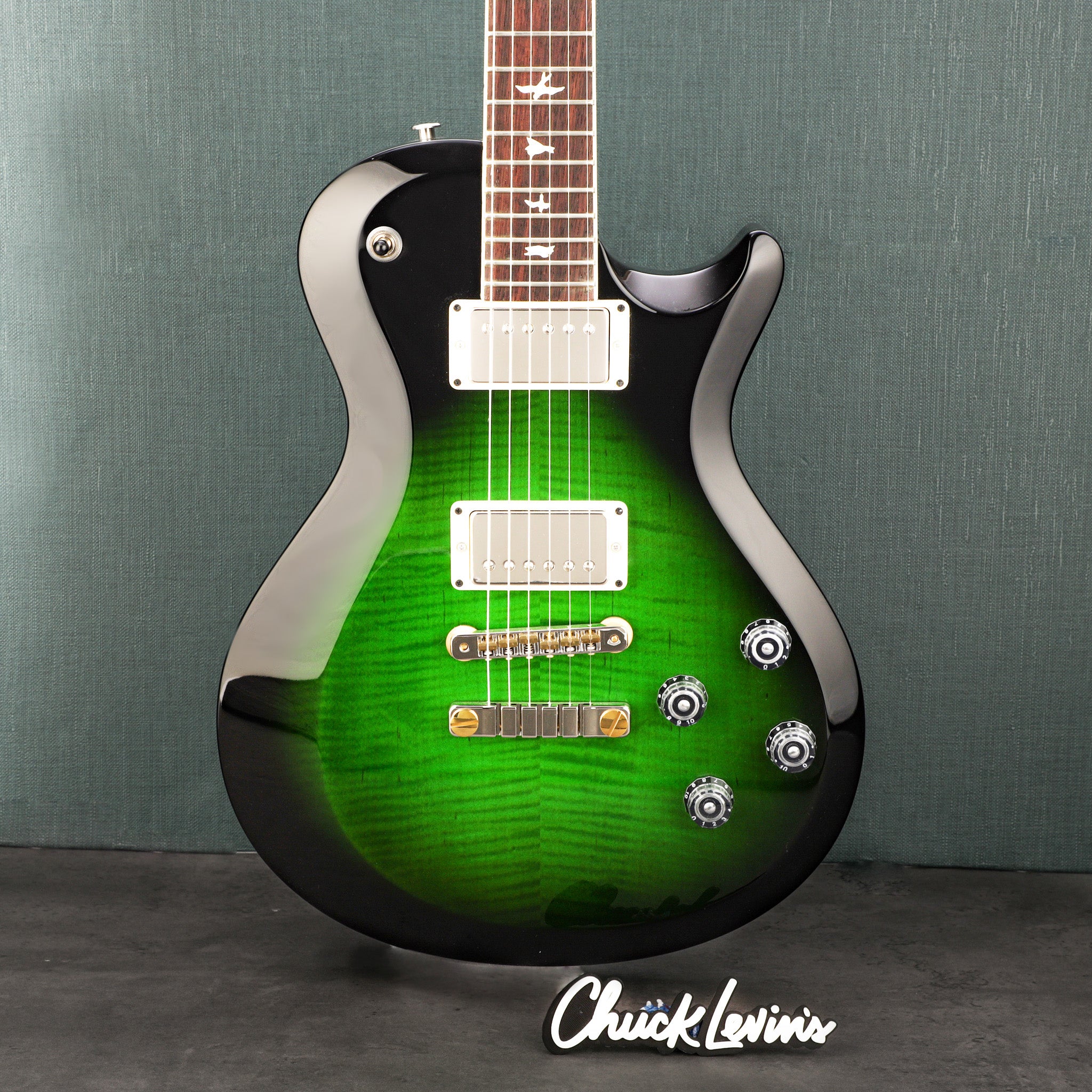 PRS S2 McCarty 594 Singlecut Electric Guitar - Emerald Green With