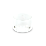 Barefoot Buttons V1 Tall Boy Footswitch Button, Clear - For Common 3PDT Switches