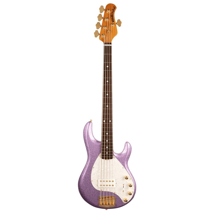 Music Man StingRay Special 5 Bass Guitar - Amethyst Sparkle - New