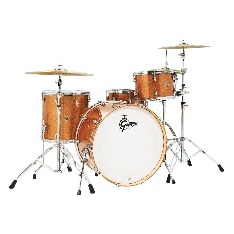 Gretsch Drums Catalina Club 4-Piece Shell Pack with 18-Inch - Bronze Sparkle