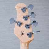 Ernie Ball Music Man Ball Family Reserve StingRay 5 HH 5-String Electric Bass Guitar - Pale Blue Burst - #F93711