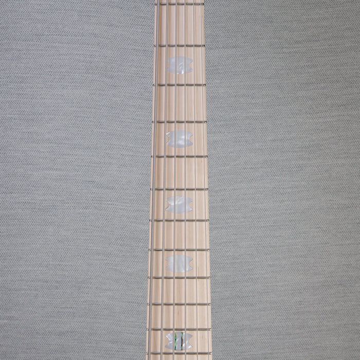 Spector Euro6LT Poplar Burl Bass Guitar - Faded Light Blue - #]C121SN 21051