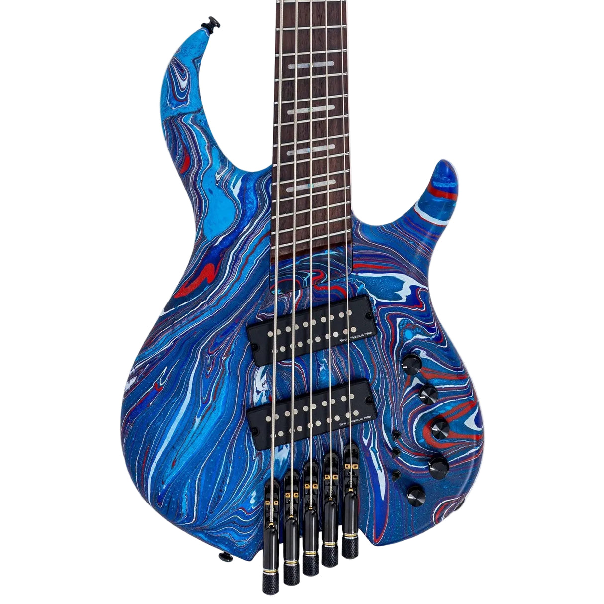 Sire Marcus Miller M6 5-String Headless Bass Guitar - Blue Swirl