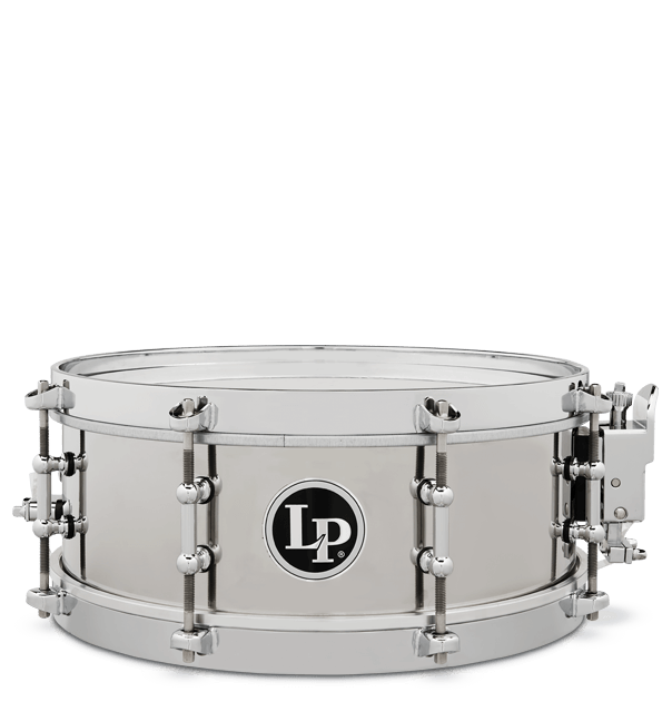 Latin Percussion LP4512-S 4 1/5" x 12" Stainless Steel Salsa Snare