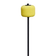 Danmar 8-Inch Percussion Felt Bass Drum Beater - Yellow