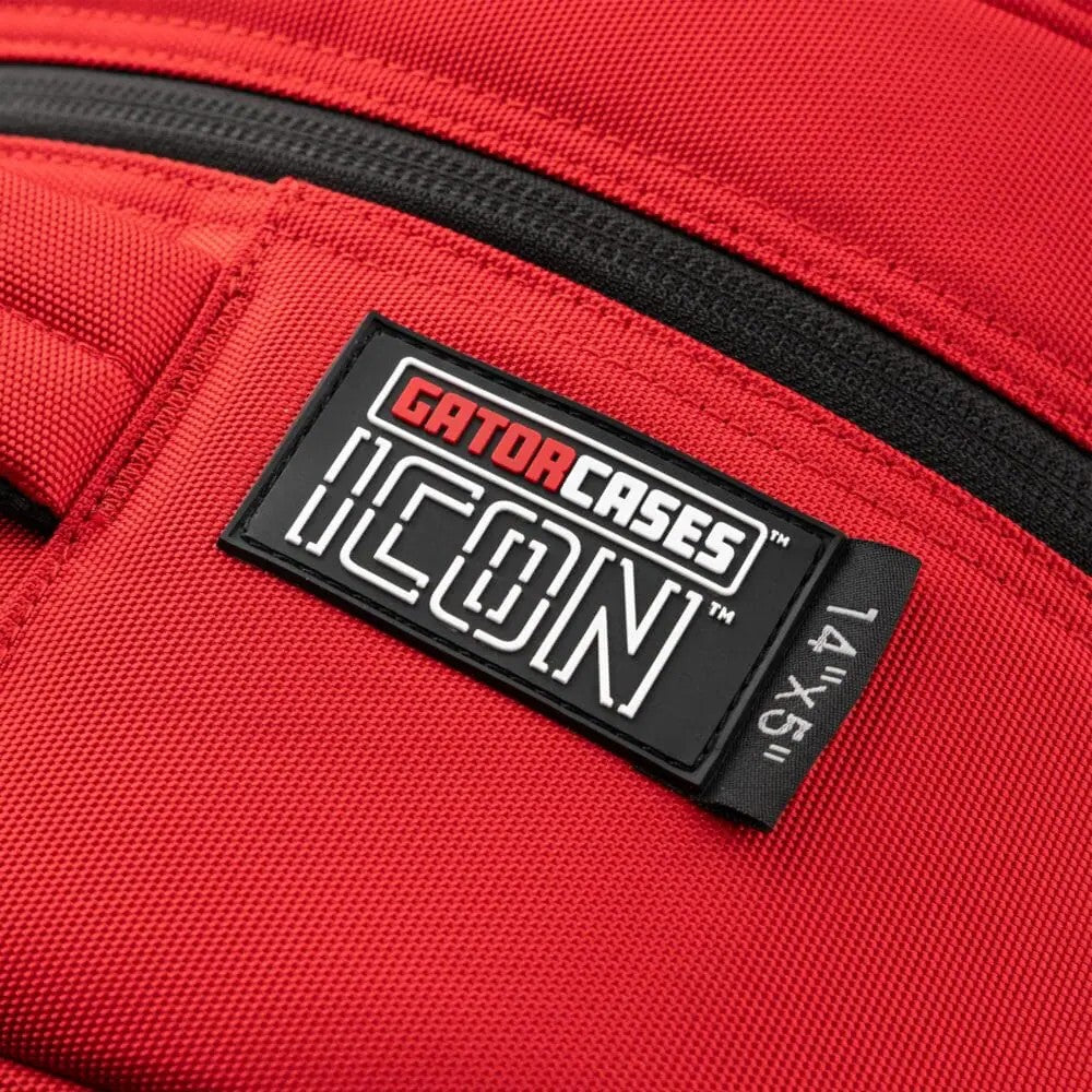 Gator 5 x 14-Inch 25th Anniversary Limited Edition Icon Series Snare Drum Bag - Red