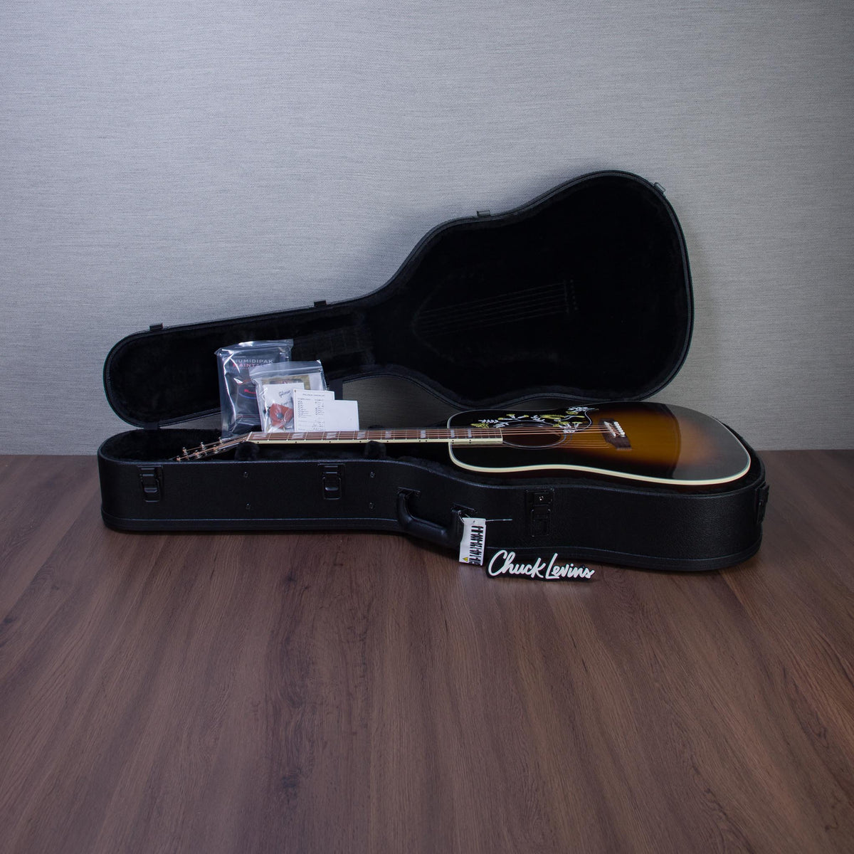 Gibson Hummingbird Standard Mahogany/Sitka Spruce Acoustic Electric Guitar - Vintage Sunburst - #22805113