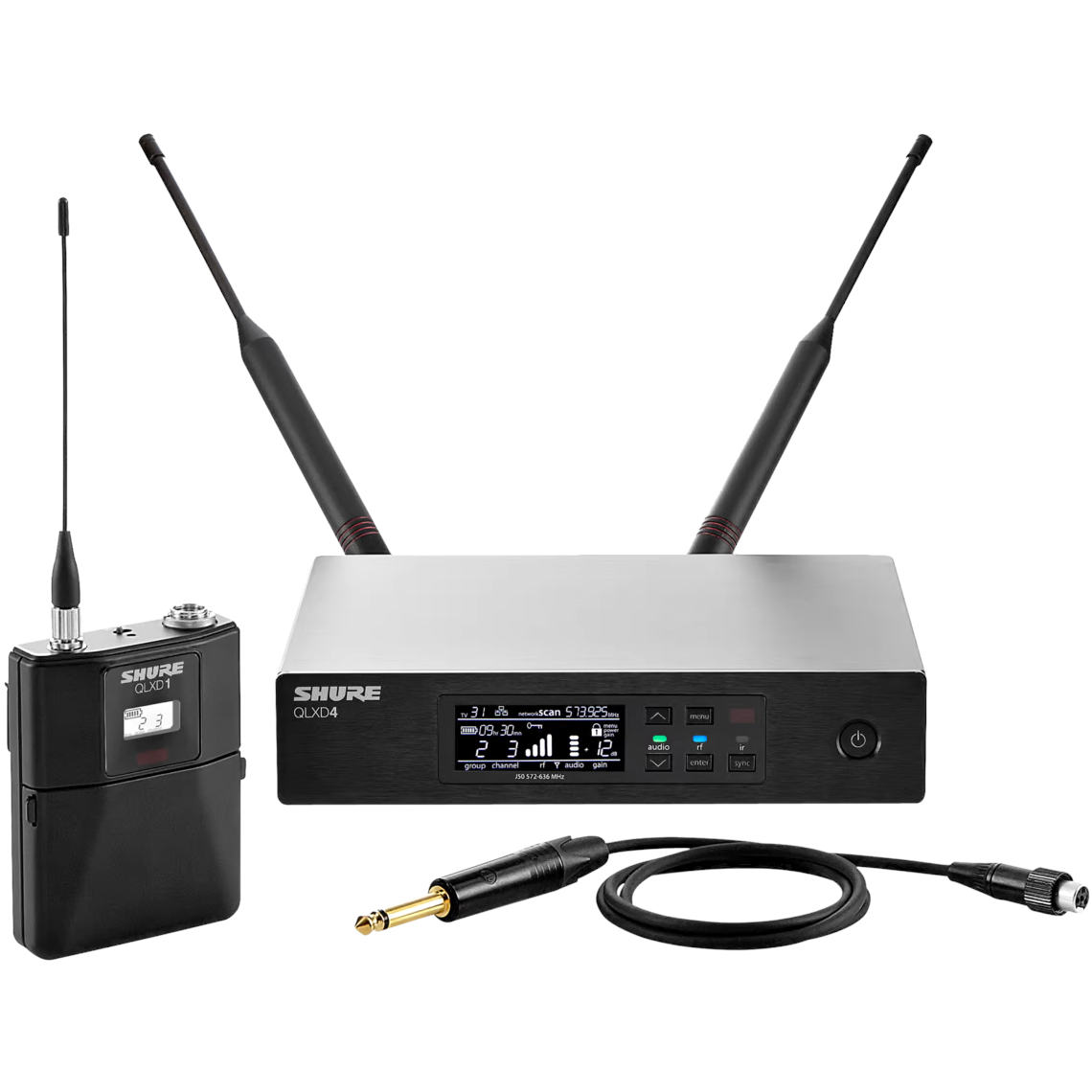 Shure QLXD14 Wireless Bodypack System - H50 Band - New
