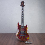 ESP USA Viper Electric Guitar - Hell Fire - #US24079 - Mint, Open Box