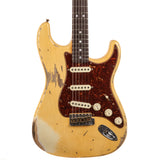 Fender Custom Shop 1969 Stratocaster Heavy Relic Guitar - Aged Vintage White - CHUCKSCLUSIVE - #R111533