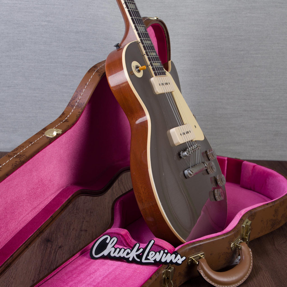 Gibson Custom 1955 NAMM Show Commemorative Edition Les Paul Electric Guitar - Samoa Beige - #55087