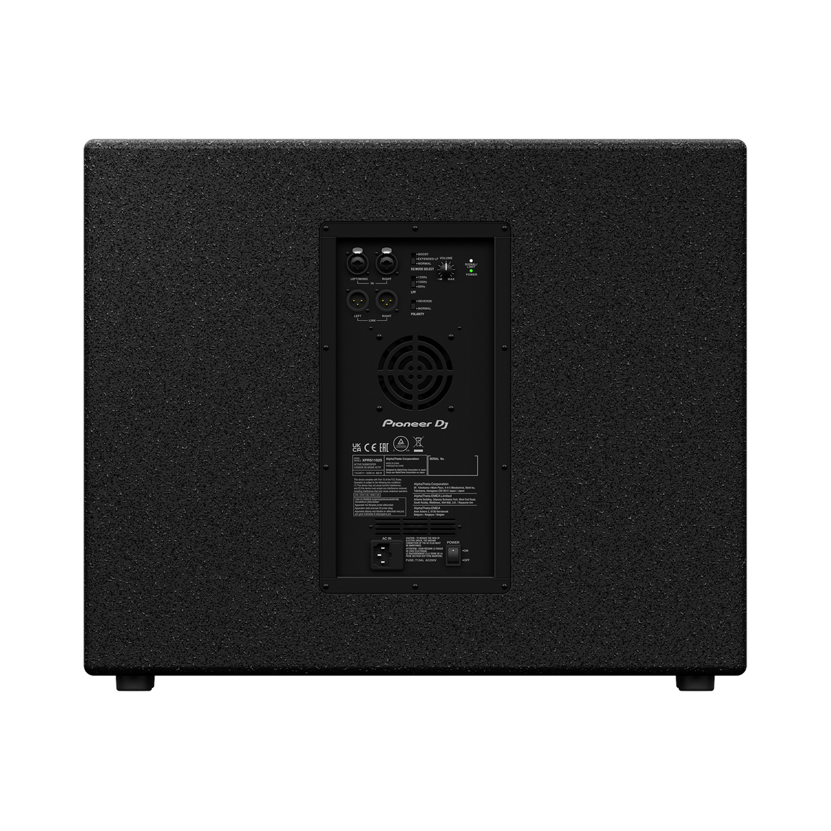 Pioneer DJ XPRS1182S 18-Inch Loaded Active Subwoofer
