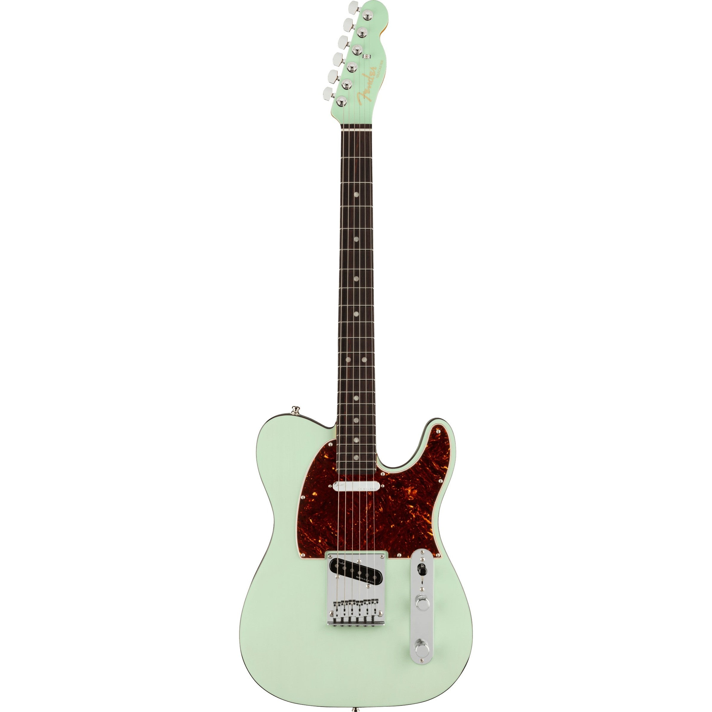 Fender American Ultra Luxe Telecaster - Transparent Surf Green