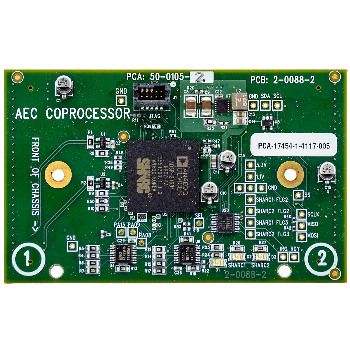Symetrix AEC-2 Dual-Core Co-Processor for Radius NX 4x4