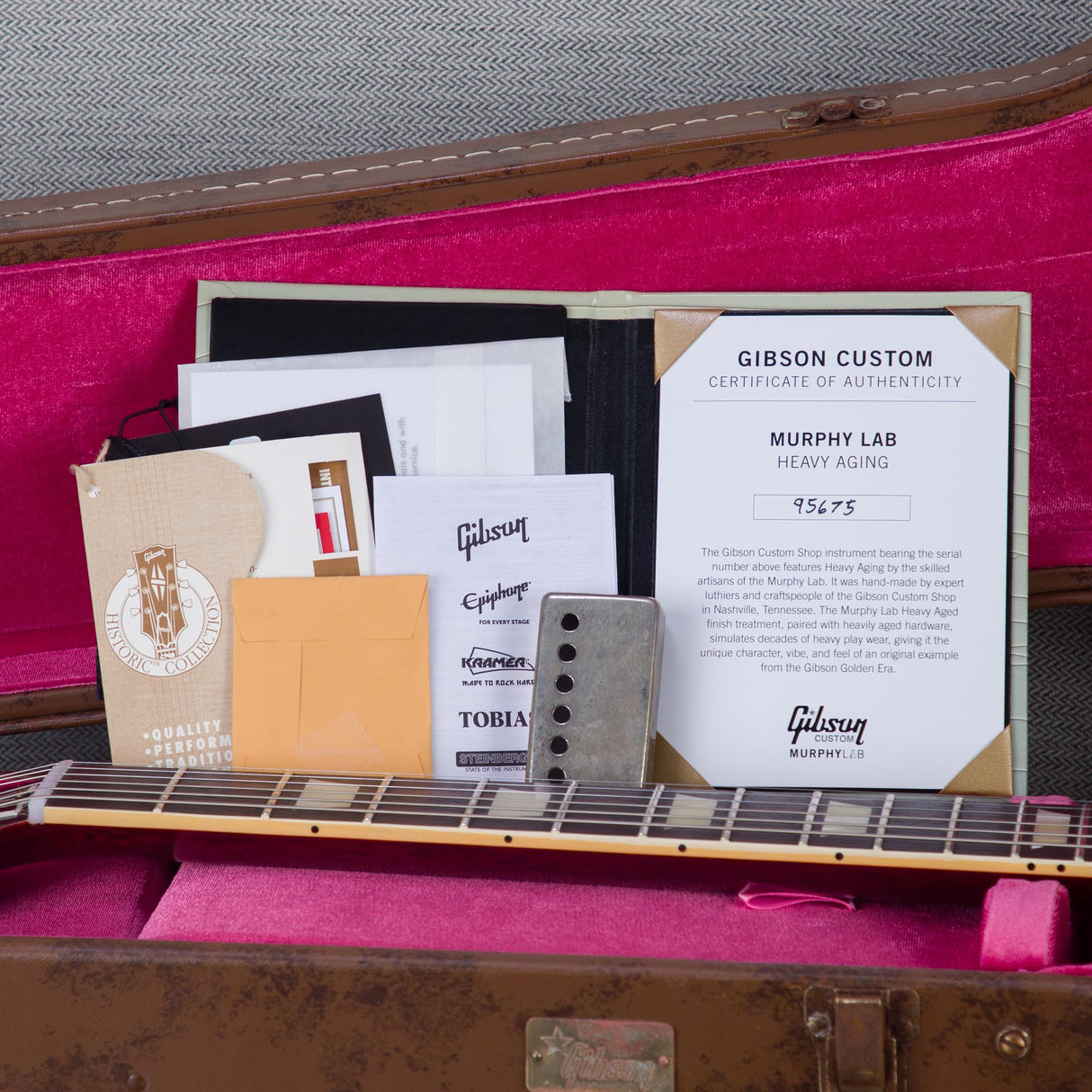 Gibson Custom Shop 1959 Les Paul Standard BOTB Page 116 Heavy Aged Electric Guitar - #95675