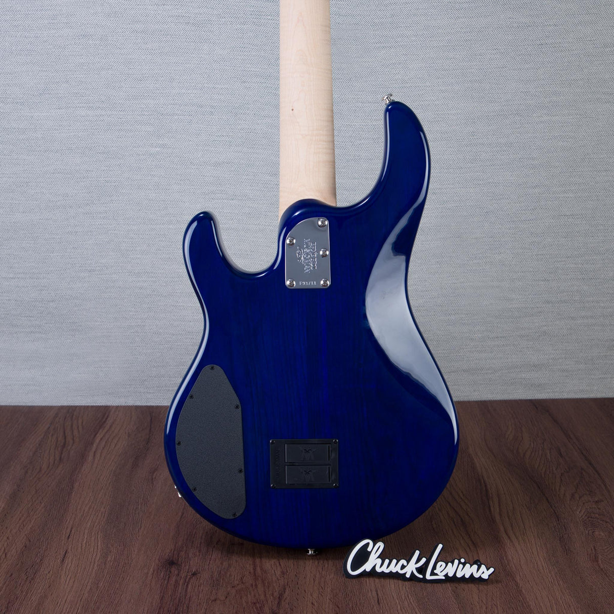 Ernie Ball Music Man Ball Family Reserve StingRay 5 HH 5-String Electric Bass Guitar - Pale Blue Burst - #F93711