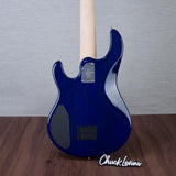 Ernie Ball Music Man Ball Family Reserve StingRay 5 HH 5-String Electric Bass Guitar - Pale Blue Burst - #F93711