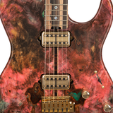 ESP Exhibition Limited Throbber CTM FL Electric Guitar - Natural Amorous Brown - New