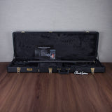 Brubaker USA Satin Series Custom JXB-4 Left Handed Electric Bass Guitar - Black