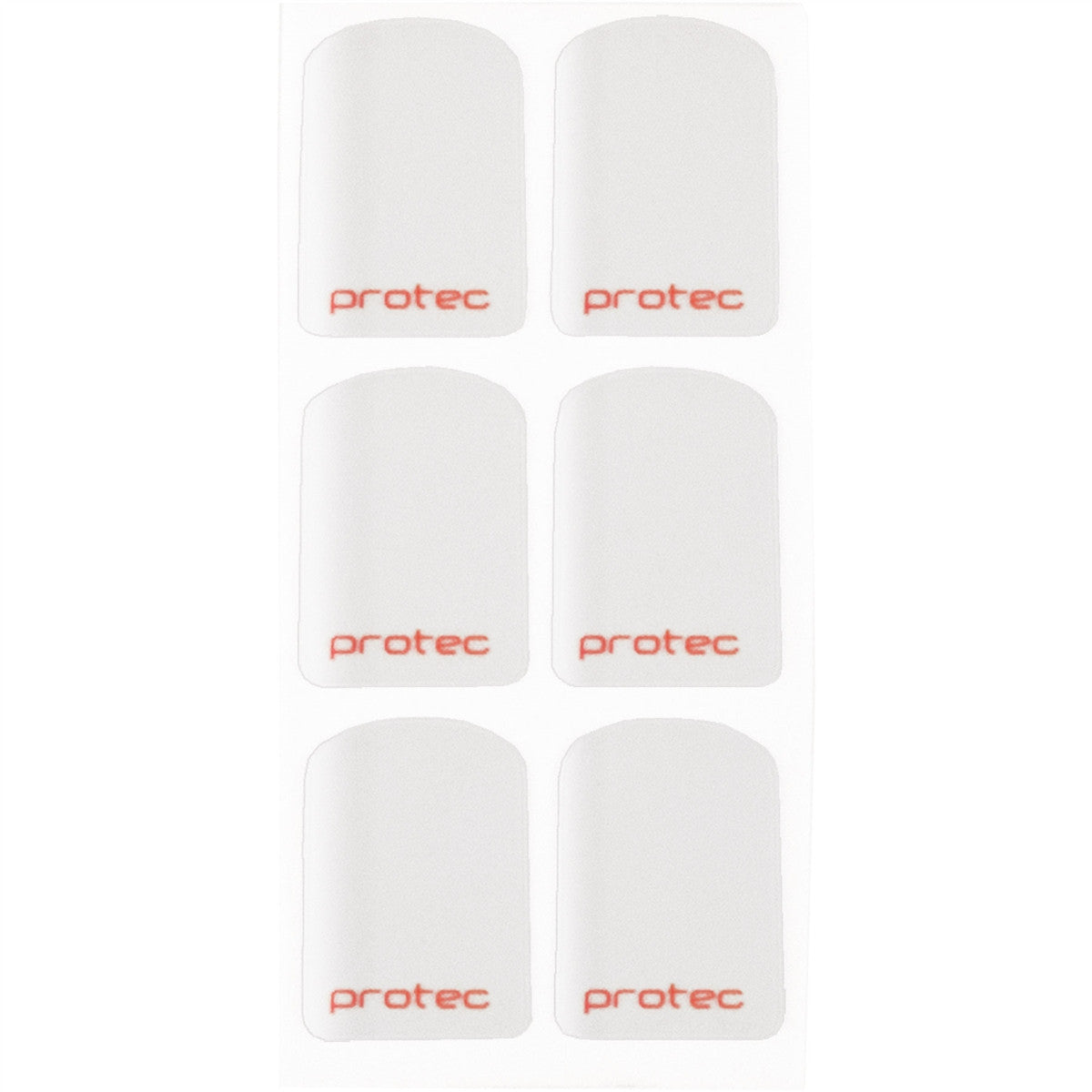 Protec MCS8B Mouthpiece Cushions - Small, .4mm, 6-Pack, Clear