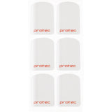 Protec MCS8B Mouthpiece Cushions - Small, .4mm, 6-Pack, Clear