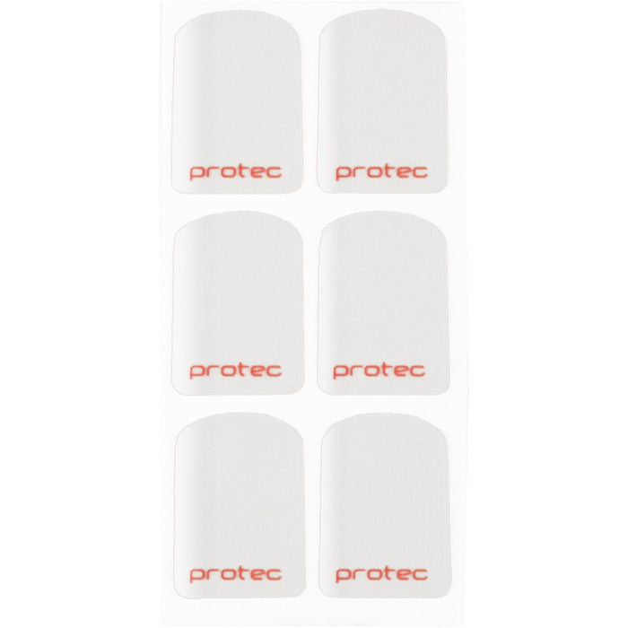 Protec MCS8B Mouthpiece Cushions - Small, .4mm, 6-Pack, Clear