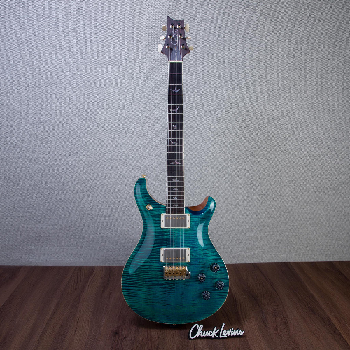 PRS Wood Library McCarty 594 Tremolo Pink Heart Electric Guitar - Laguna - #0432382