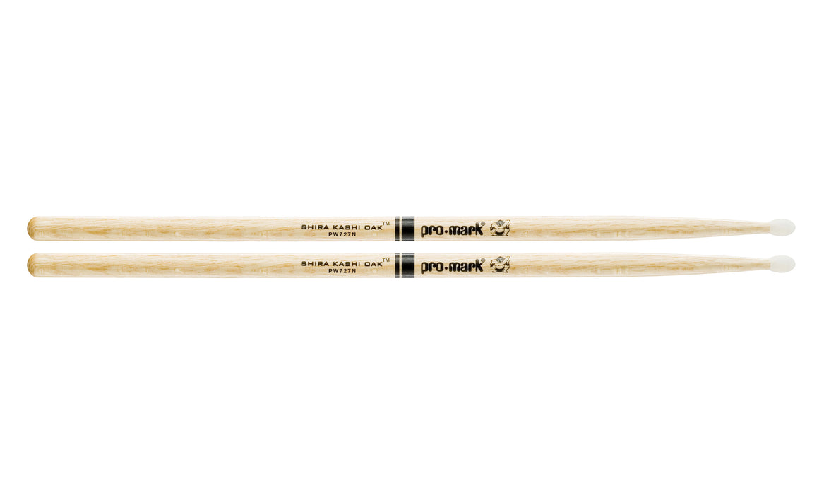 Promark PW727N Shira Kashi Oak 727 Nylon Tip drumstick