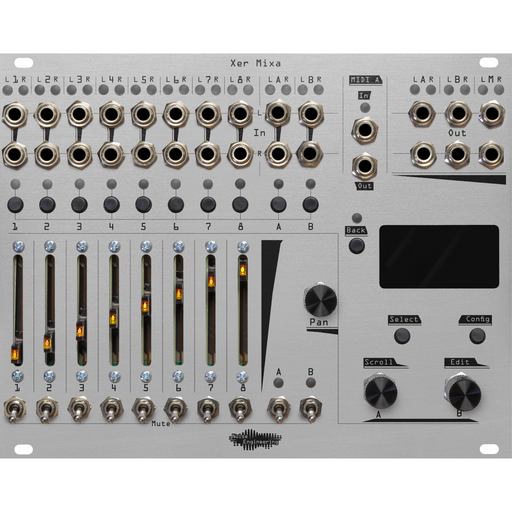 Noise Engineering Xer Mixa 10-Input Analog Mixer - Silver
