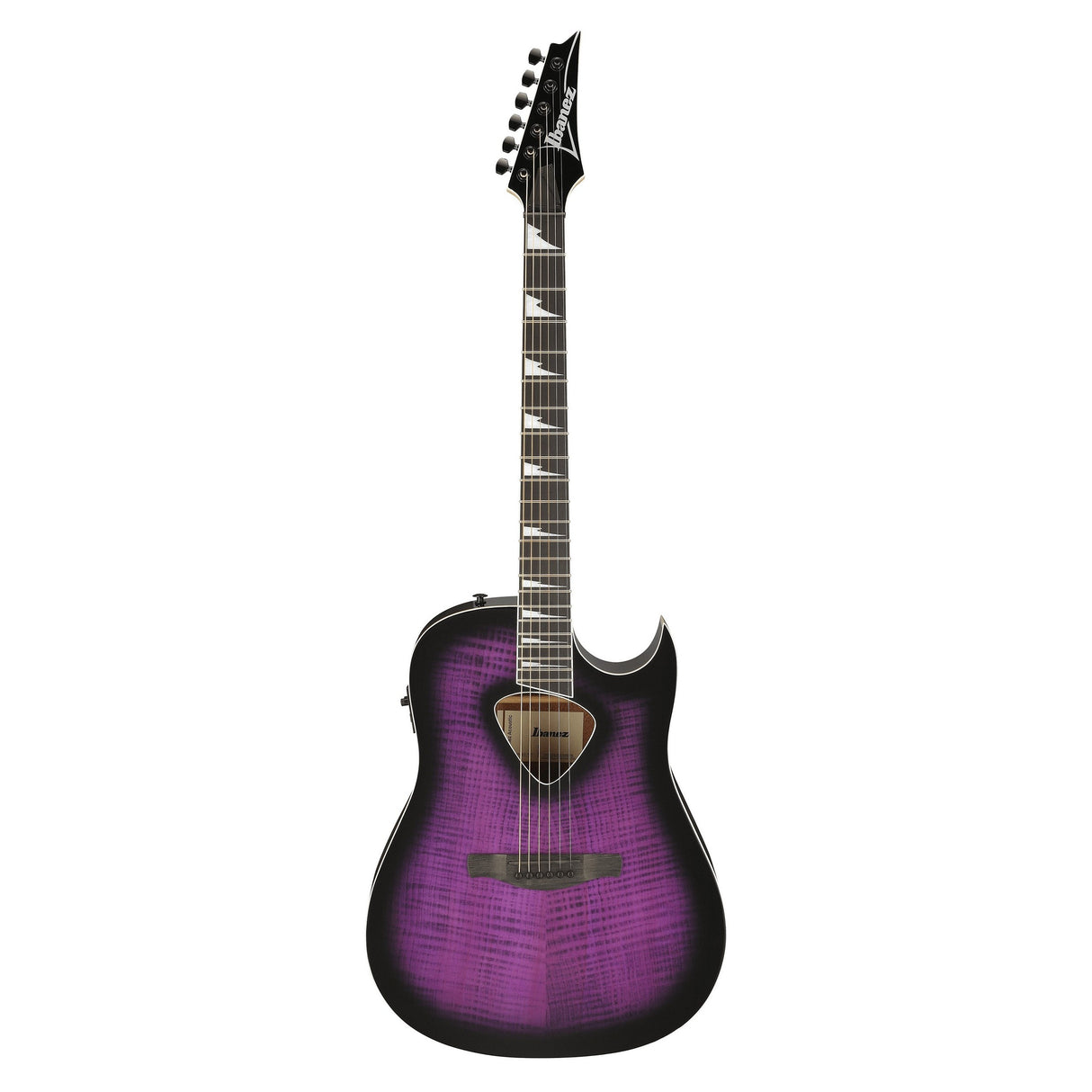 Ibanez Alstar ALT50FA Acoustic Electric Guitar - Transparent Violet Sunburst
