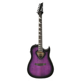 Ibanez Alstar ALT50FA Acoustic Electric Guitar - Transparent Violet Sunburst