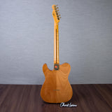Fender Custom Shop Limited Edition Deluxe AAA Flame Custom Deluxe Telecaster Electric Guitar - Sunset Orange Transparent - #CZ590116