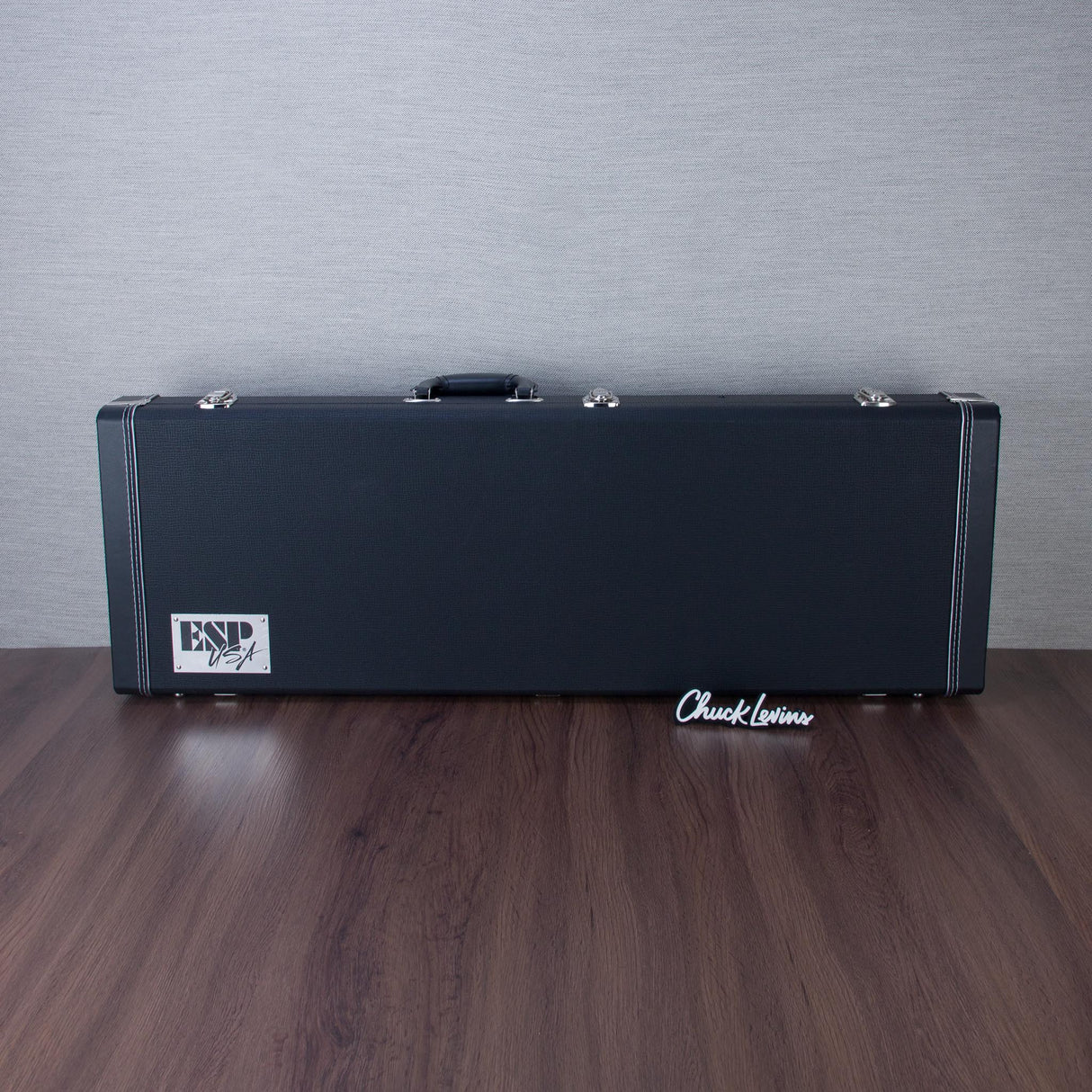 ESP USA M-II NTB NT Electric Guitar - Ghost Flame - #US24788