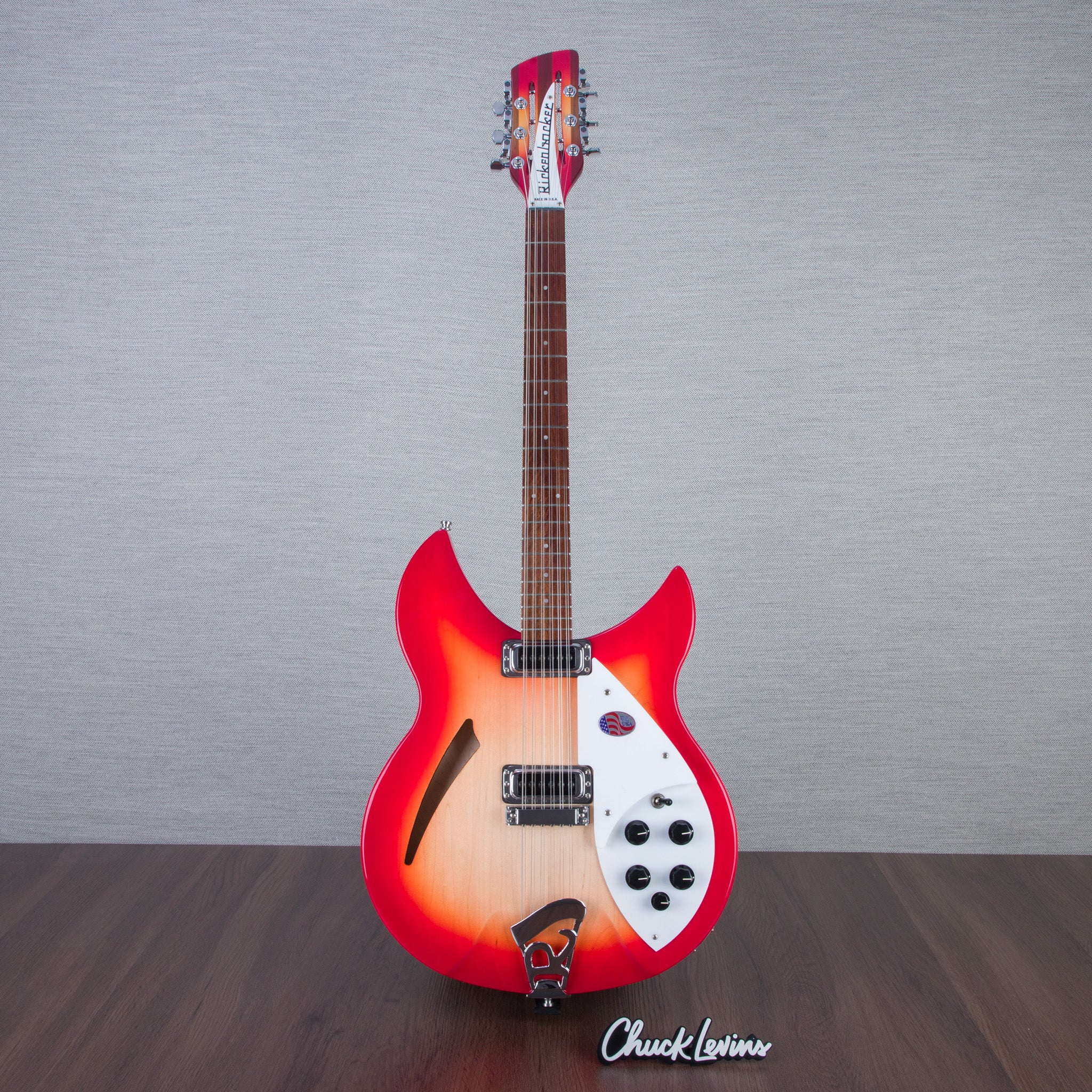 Rickenbacker 330/12 Semi-Hollowbody Electric Guitar - Fireglo