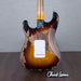 Fender Custom Shop Limited Edition 70th Anniversary 1954 Stratocaster Super Heavy Relic Guitar - Wide-Fade 2-Tone Sunburst - #XN4990