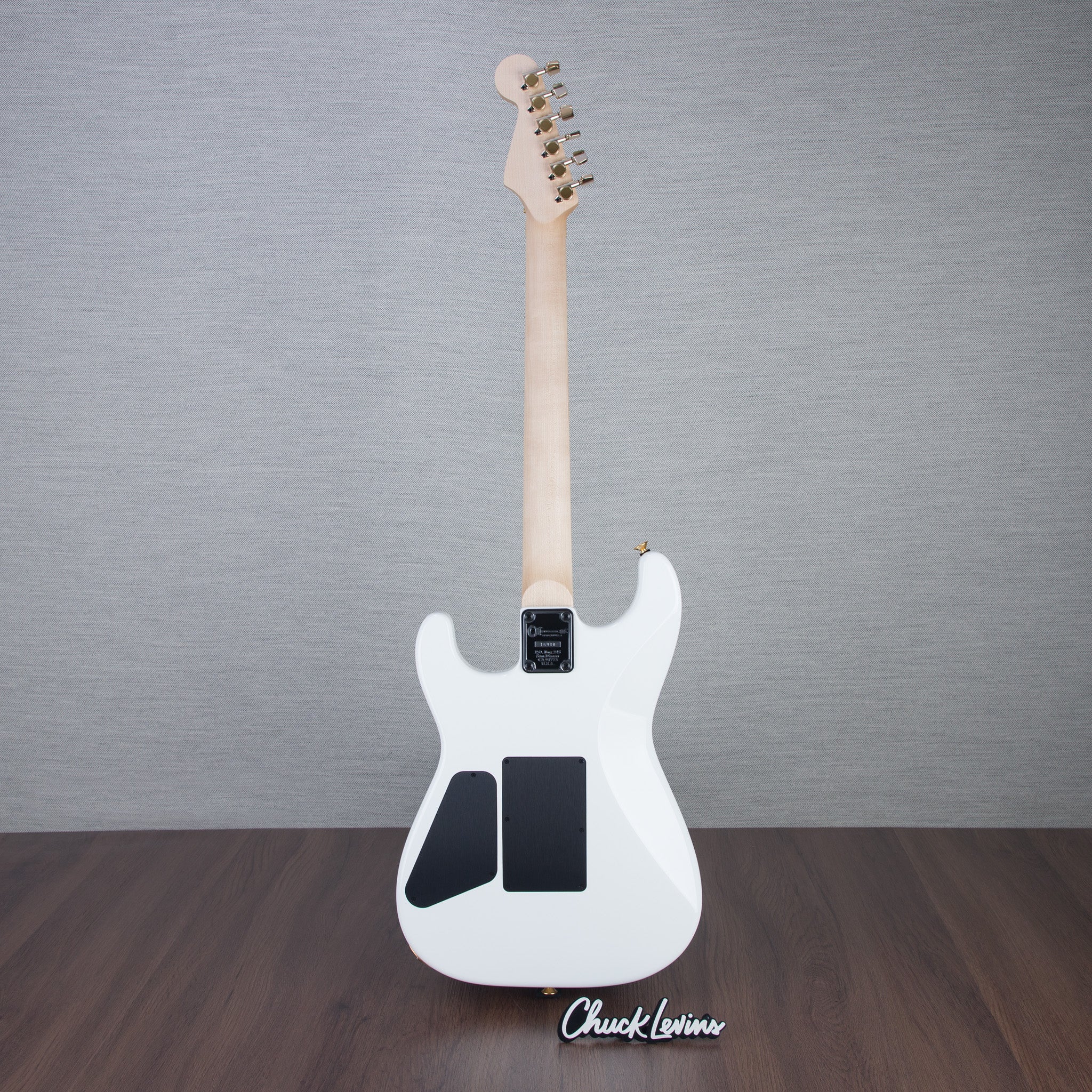 Charvel Custom Shop San Dimas HS FR Electric Guitar - White