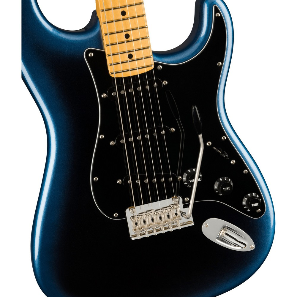 Fender American Pro II Stratocaster Electric Guitar, Maple Fingerboard - Dark Night - New