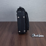 Marcus Bonna Double Clarinet Case for Eb and Bb with Rain Cover - Black - Preorder