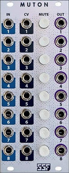 Steady State Fate Muton モジュラーシンセ Steady State Fate Muton VCA & Summing Mixer Eurorack Module