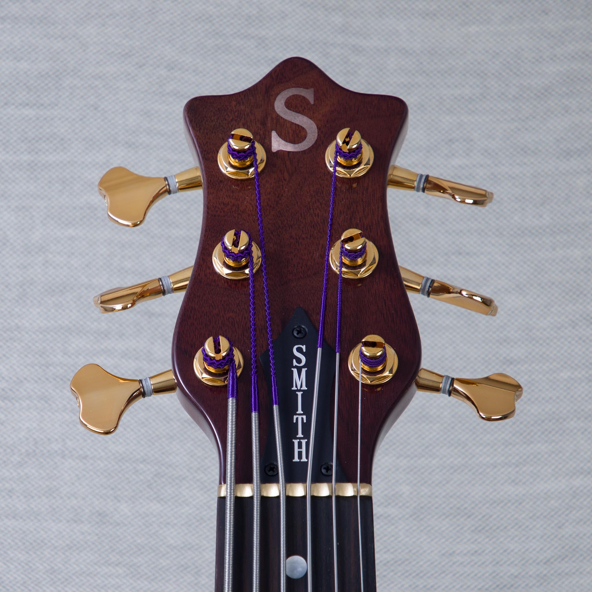 Ken Smith BSR-6TNE Black Tiger Electric Bass Guitar - Burst