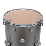 DW Design Series 3-Piece Shell Pack with 22-Inch Kick Drum - Titanium Satin
