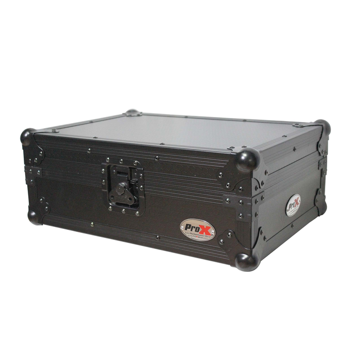 ProX XS-M12BL 12-Inch Large Format Black-on-Black DJ Mixer Flight Case