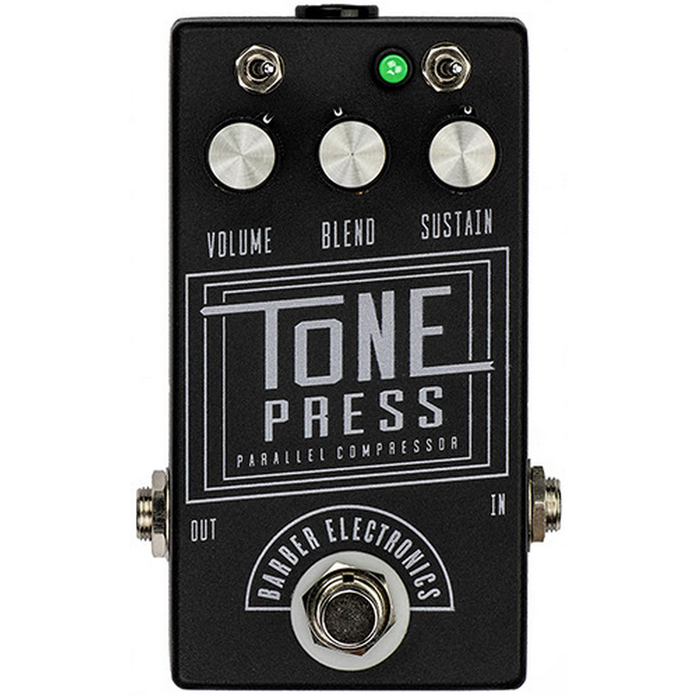 Barber Electronics Tone Press V4 Pedal - Black – Chuck Levin's Barber Electronics Tone Press V4 Pedal - Black – Chuck Levin's