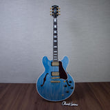 Gibson Custom Shop 59' ES-335 Slim Neck Semi-Hollowbody Electric Guitar - Blue Water - #A960305