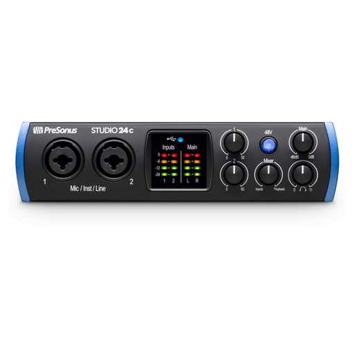 Presonus Studio 24c Portable Audio Interface - Mint, Open Box Demo