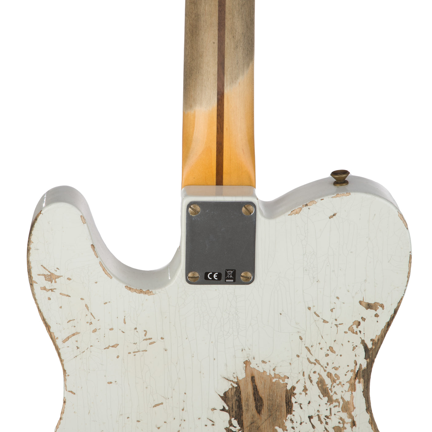 Fender Custom Shop 1950 Esquire Heavy Relic Guitar - Aged Olympic White - CHUCKSCLUSIVE - #R118653