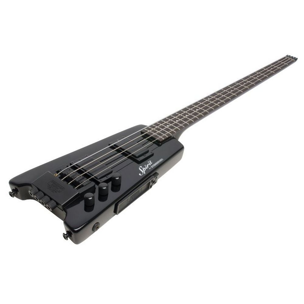 Steinberger Spirit XT-2 Bass Guitar - Black - New