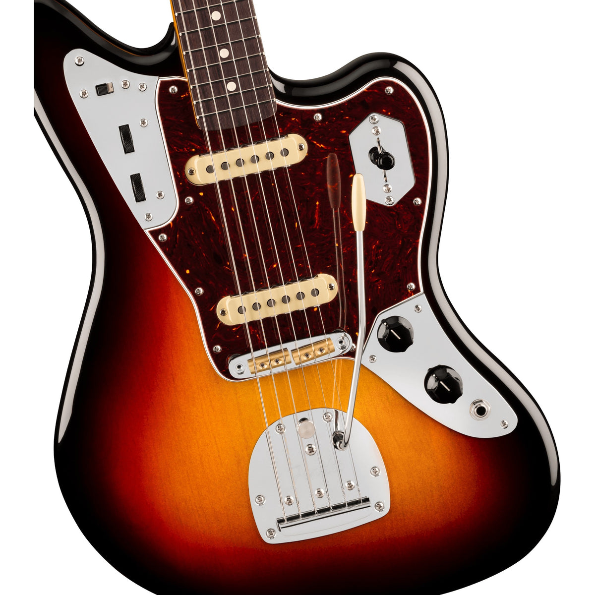 Fender American Professional Jaguar Electric Guitar - 3-Color Sunburst