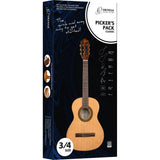 Ortega Students Series Picker's Pack 3/4 Size Nylong String Acoustic Guitar Pack